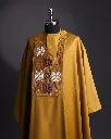 Boubou 3 pièces homme jaune.webp