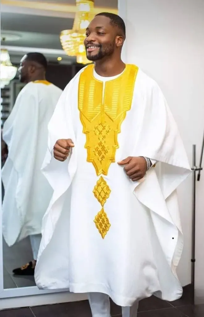 Boubou 3 pièces - Blanc